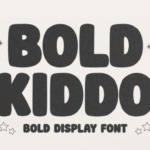 Bold Kiddo Font - Featured Image