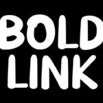 Bold Link Font - Featured Image