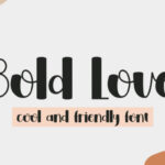Bold Love Font - Featured Image
