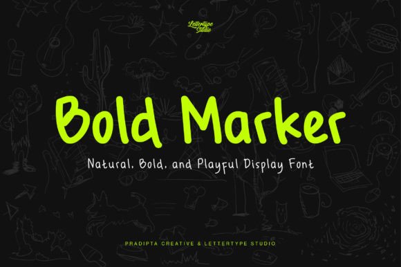 Bold Marker Font - Featured Image