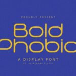 Bold Phobia Font - Featured Image