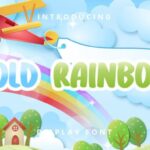 Bold Rainbow Font - Featured Image