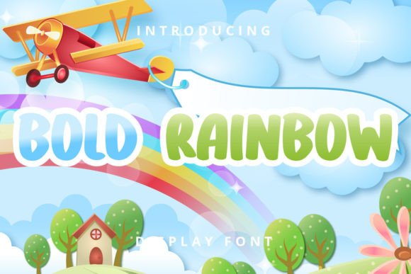 Bold Rainbow Font - Featured Image