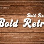 Bold Retro Font - Featured Image