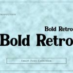 Bold Retro Font - Featured Image