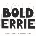 Bold Serries Font - Featured Image