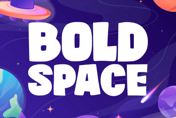Bold Space Font - Featured Image