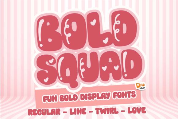 Bold Squad Font - Featured Image