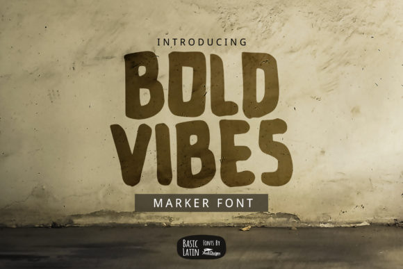 Bold Vibes Font - Featured Image