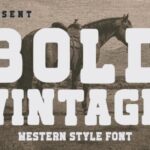 Bold Vintage Font - Featured Image