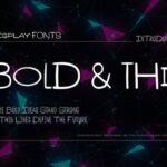 Bold and Thin Font - Featured Image