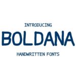 Boldana Font - Featured Image