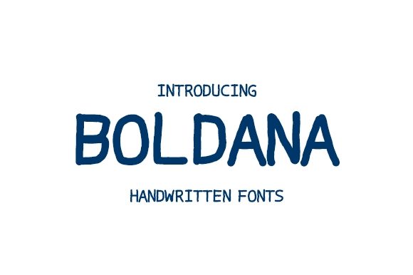 Boldana Font - Featured Image