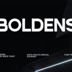 Boldens Font - Featured Image