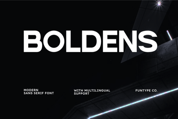 Boldens Font - Featured Image