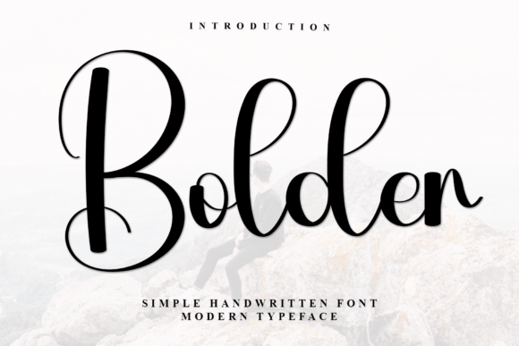 Bolder Font - Featured Image