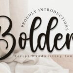 Bolder Font - Featured Image