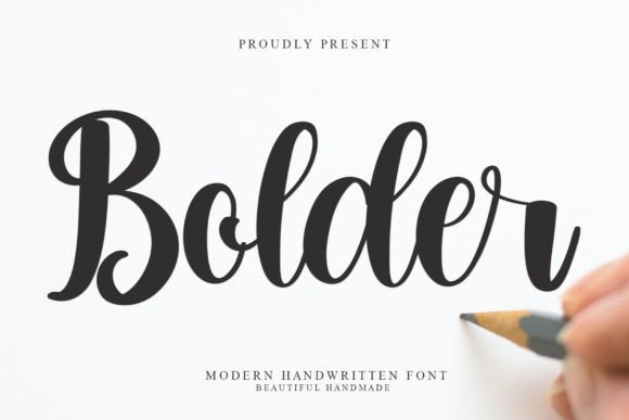 Bolder Font - Featured Image
