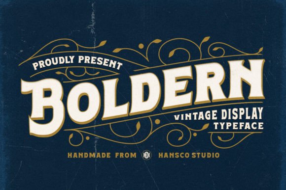 Boldern Font - Featured Image