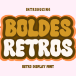Boldes Retros Font - Featured Image