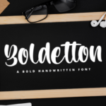 Boldetton Font - Featured Image