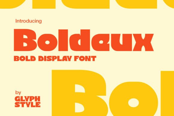 Boldeux Font - Featured Image