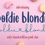 Boldie Blondie Font - Featured Image