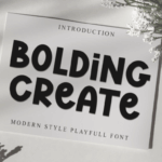 Bolding Create Font - Featured Image
