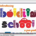Boldita School Font - Featured Image