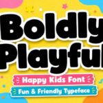 Boldly Playful Font - Featured Image
