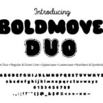 Boldmove Font - Featured Image