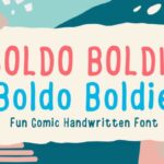 Boldo Boldie Font - Featured Image
