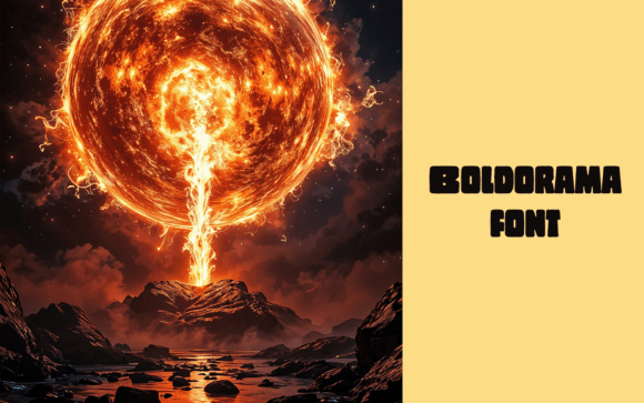Boldorama Font - Featured Image