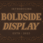 Boldside Display Font - Featured Image
