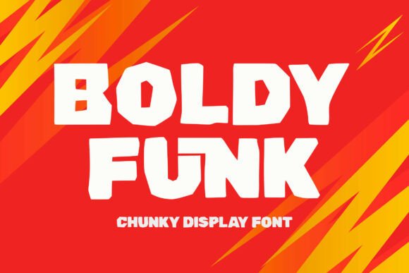 Boldy Funk Font - Featured Image