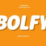 Bolfy Font - Featured Image