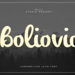 Boliovio Font - Featured Image