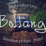 Bollang Font - Featured Image