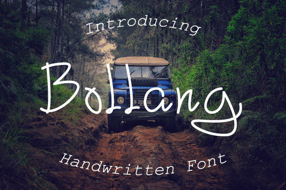 Bollang Font - Featured Image