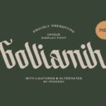 Bolliamih Font - Featured Image