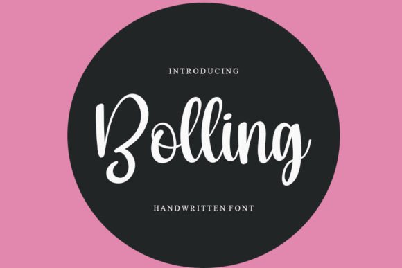 Bolling Font - Featured Image