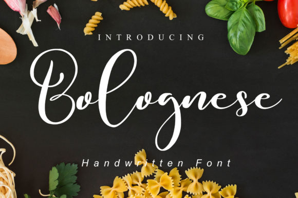 Bolognese Font - Featured Image