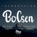 Bolsen Font - Featured Image