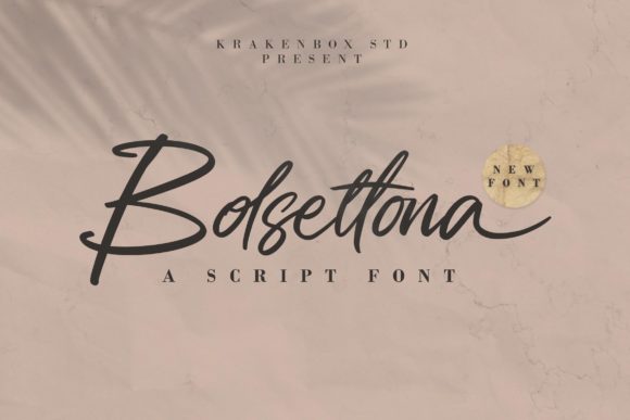 Bolsettona Font - Featured Image