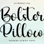 Bolster Pillow Font - Featured Image