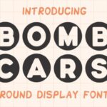Bomb Cars Font - Featured Image