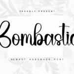 Bombastic Font - Featured Image