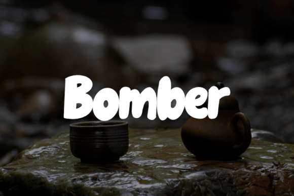Bomber Font - Featured Image