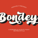 Bondey Font - Featured Image