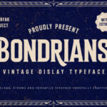 Bondrians Font - Featured Image